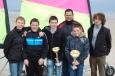 les jeunes qualifi�s et leur entra�neur
