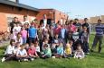 Guillaume Florent et les jeunes sportifs
