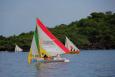 canot � voile traditionnel